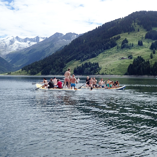 Team Training Paddeln